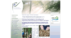 Desktop Screenshot of erfahrbare-nachhaltigkeit.de